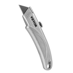 VEVOR Utility Knife Retractable Box Cutter with SK5 Sharp Blades Quick Change