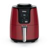 4 Qt Air Fryer, 3 Functions, Air Fry, Reheat, and Dehydrate, Dishwasher Safe, Non-Stick, AF100, Red