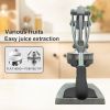 Household Multifunctional Slow Juicer, High-Nutrition Juice Extraction, Easy to Clean, Silver/Orange Optional