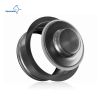 Garbage Disposal Flange and Stopper, Durable Gunmetal Black/Gray Stainless Steel Kitchen Sink Flange with Nano Surface